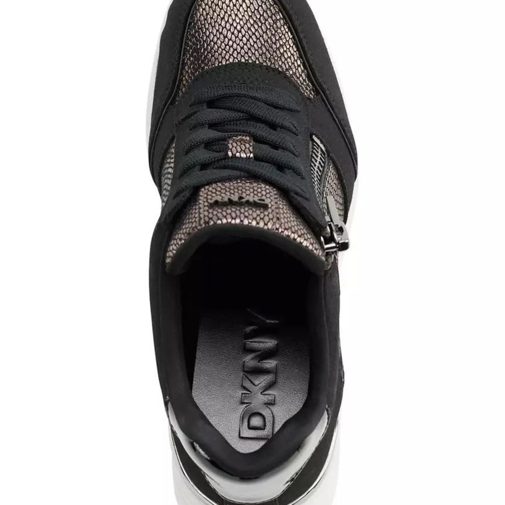 DKNY• 
Women's Kalina Lace-Up Wedge Sneakers - Picture 4 of 7